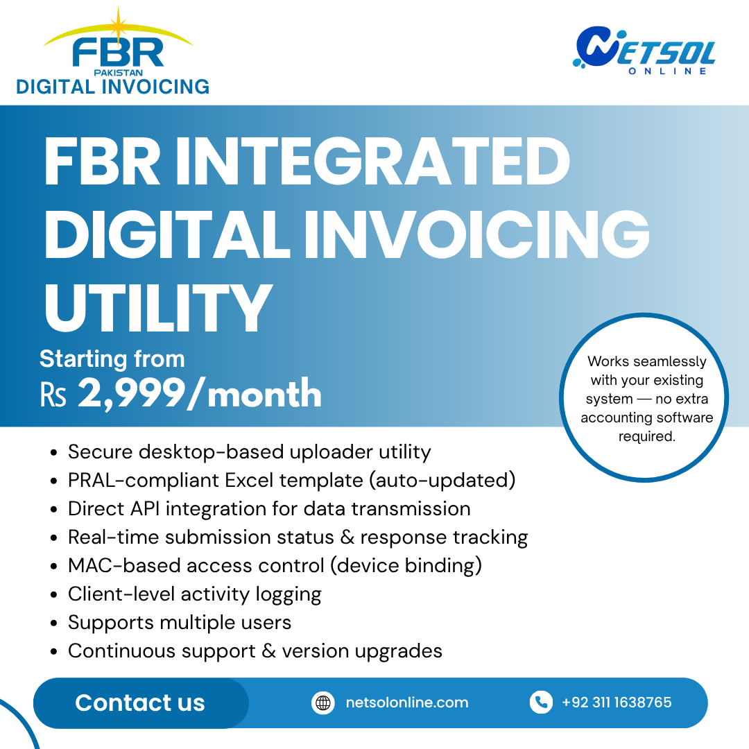 FBR Integrated Digital Invoicing Utility